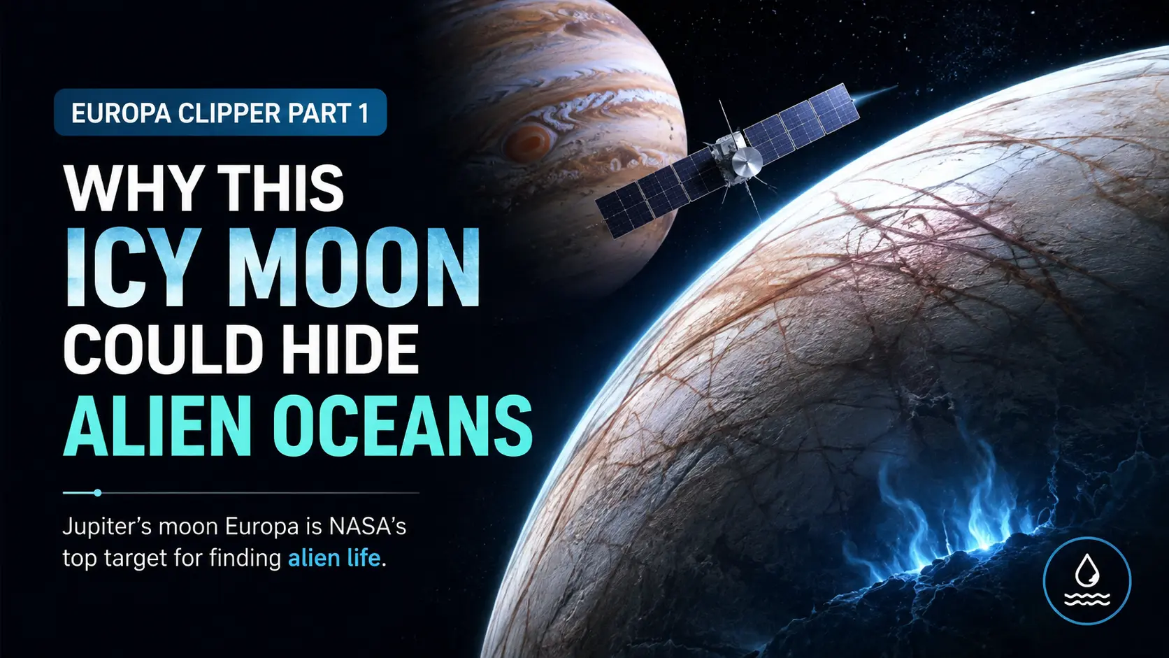 Europa Clipper Part 1: Why This Icy Moon Could Hide Alien Oceans