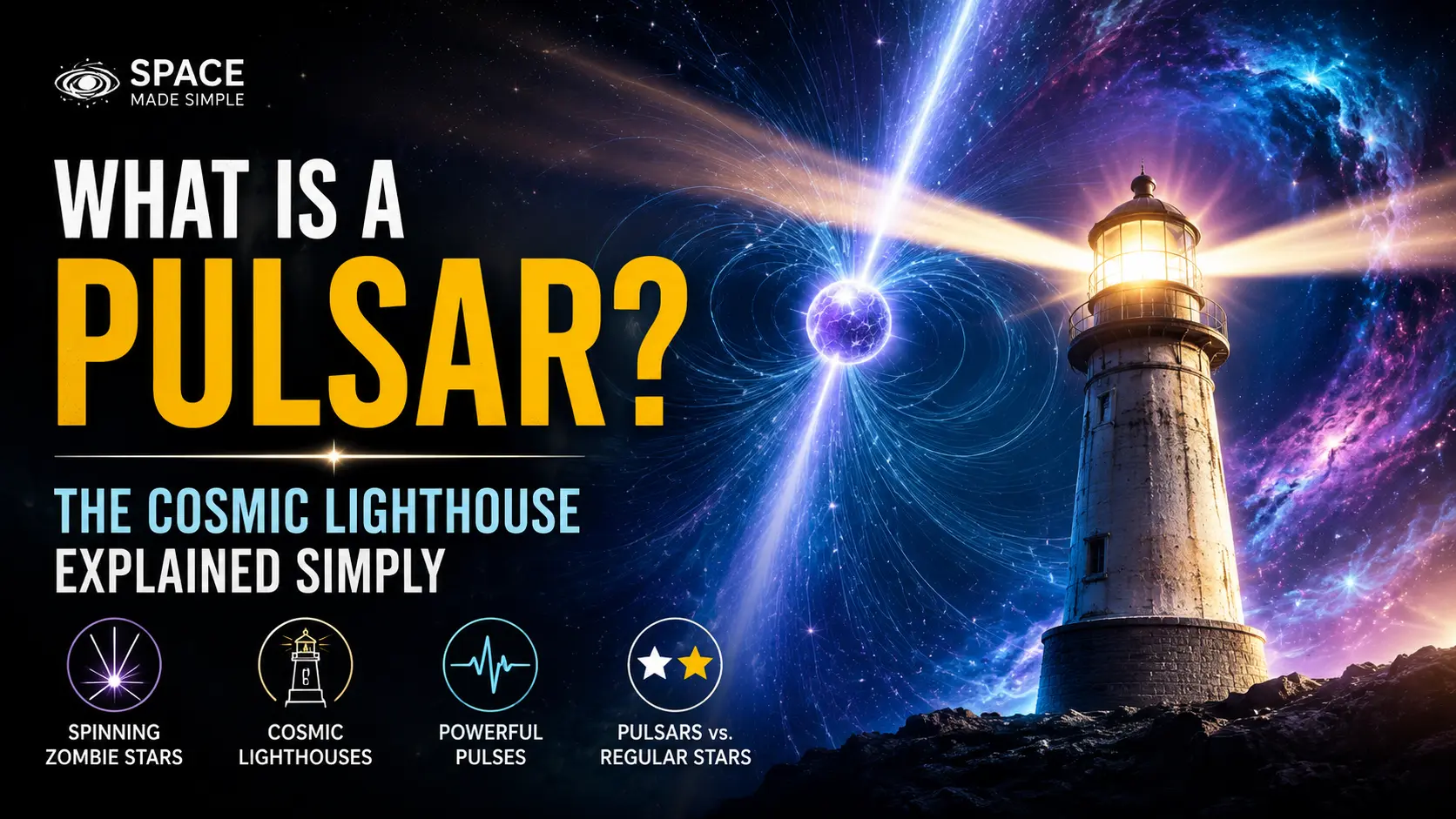 What Is a Pulsar? The Cosmic Lighthouse Explained Simply
