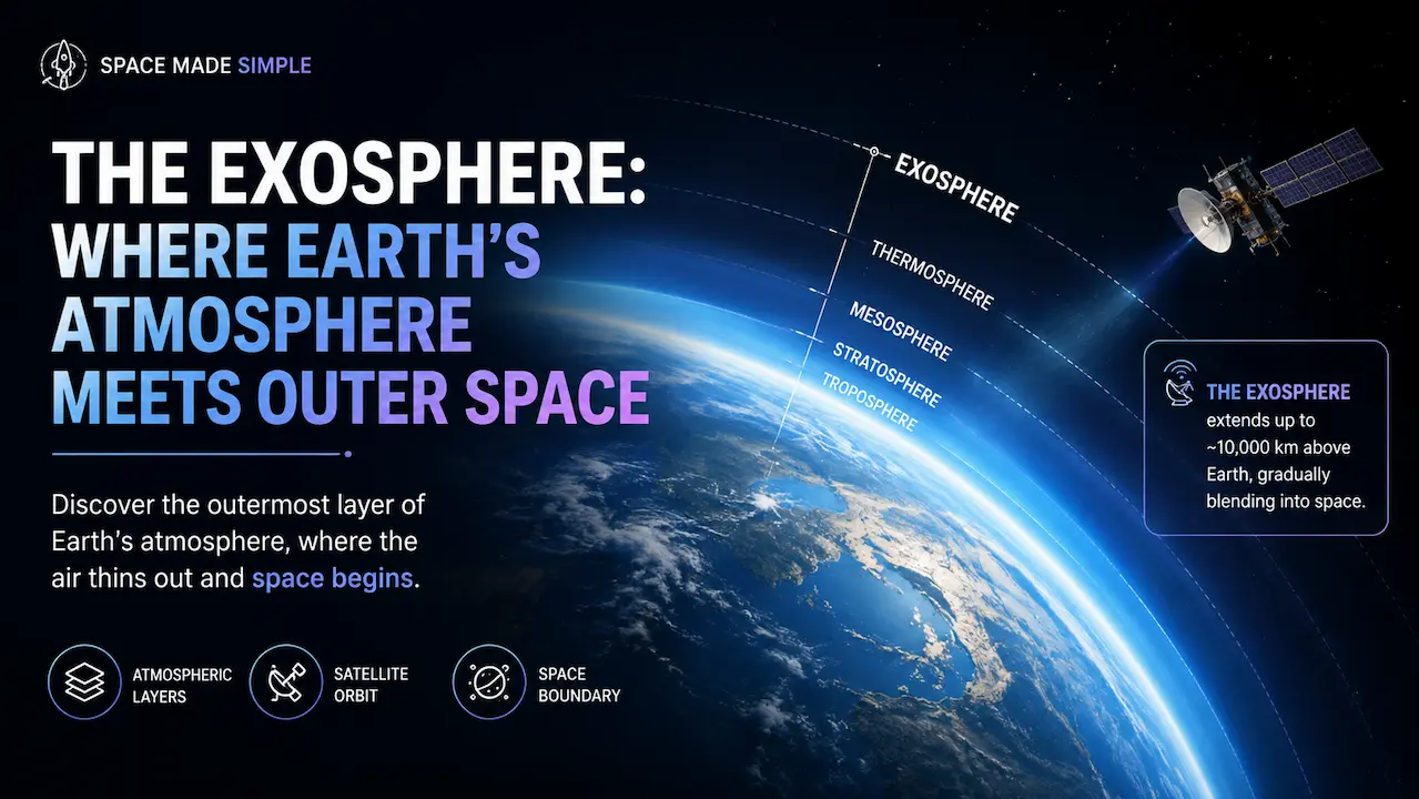 The Exosphere: Where Earth’s Atmosphere Meets Outer Space