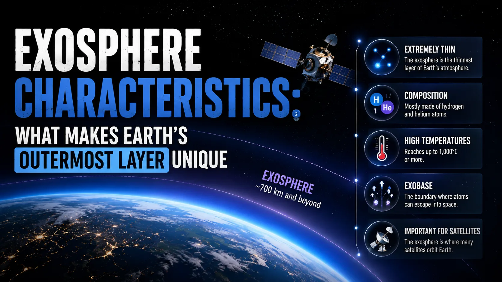 4 Key Exosphere Characteristics: Where Earth Meets Space