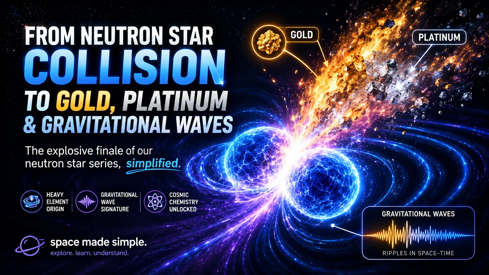 Kilonova Explained: How Neutron Star Collisions Forge Gold